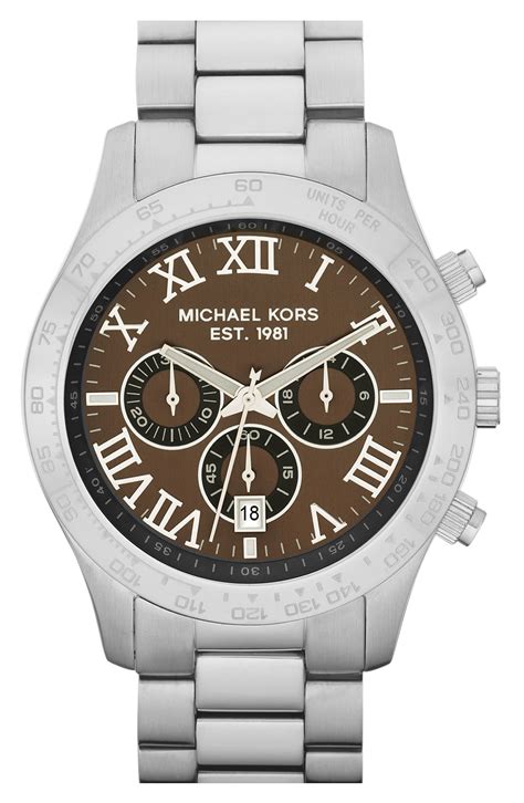 large layton michael kors watch|Michael Kors Men's Layton Quartz Watch with .